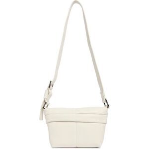 All Saints Women's Ivory Colette Lamb Leather Shoulder Crossbody Handbag NWOT